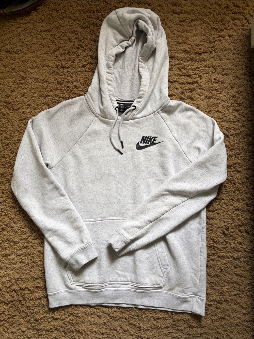 Nike Light Gray Hooded sweatshirt
